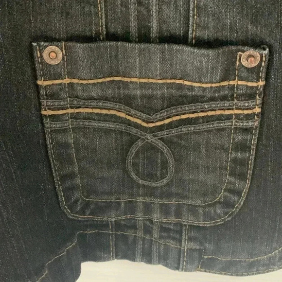 Kikit Jeans Western Denim Jacket Blazer size medium - Picture 4 of 9